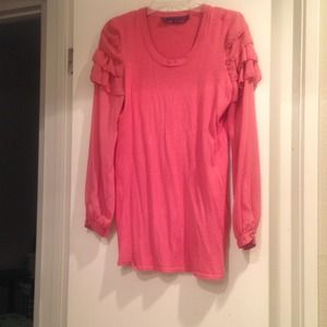 Forever 21 coral sweater! Beautiful!!