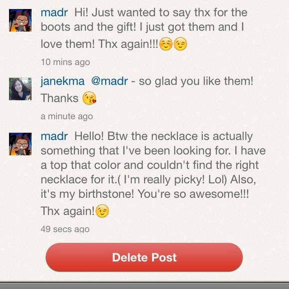 Some New Feedback From Awesome Poshers 😍