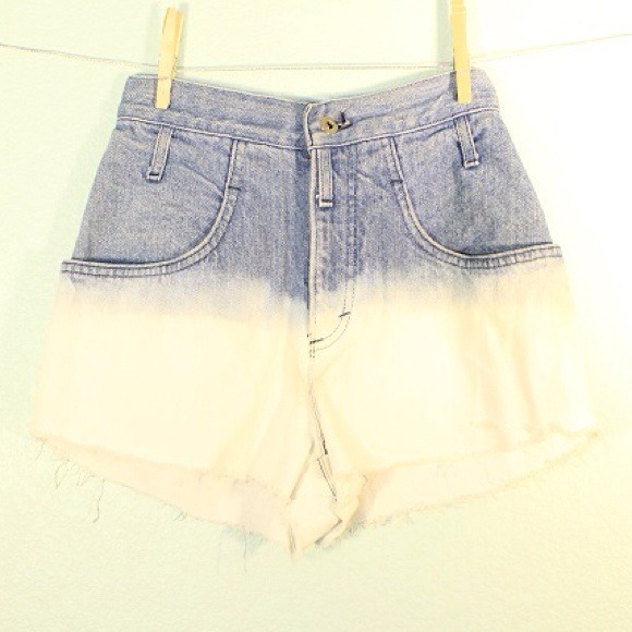 CUSTOM ORDER Ombre highwaisted shorts!