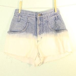 CUSTOM ORDER Ombre highwaisted shorts!