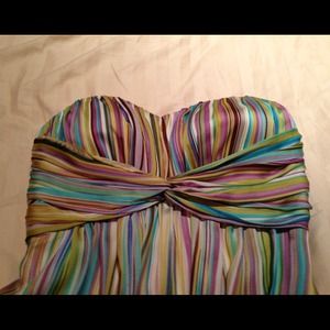 Jessica Simpson Twist Bust Maxi Dress