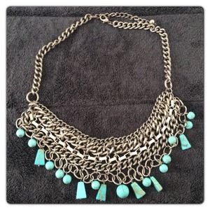 • turquoise statement •