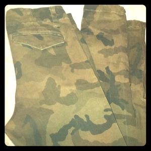 Zara army fatigue pants.