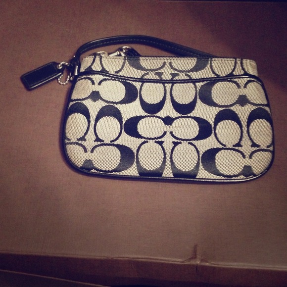 Authentic Coach wristlet