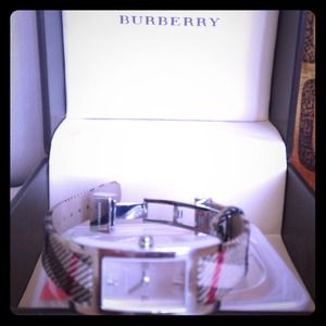 Authentic Burberry ladies watch