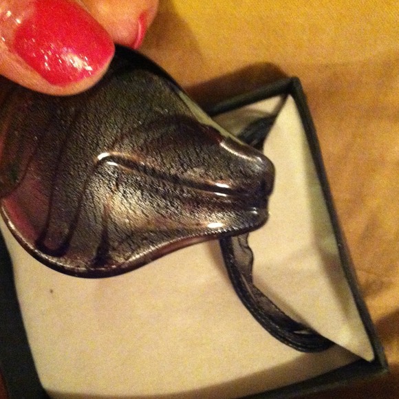 🌟SOLD🌟SOLD🌟VENETIAN GLASS NECKLACE! VERY CLASSY - Picture 4 of 4