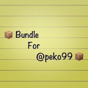 📦 Bundle For @peko99 📦
