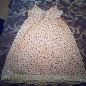 Skull & rose nightie