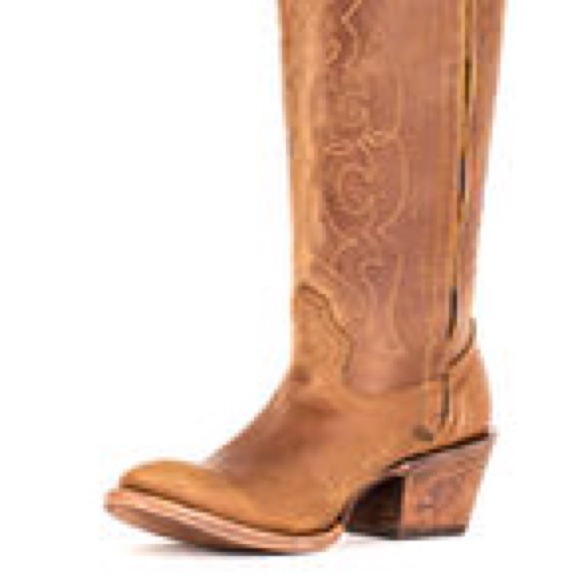 REDUCED👢Corral Retro Kats Natural Westport Boots