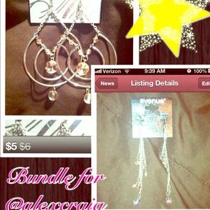 Earring bundle reserved for @alexcraig