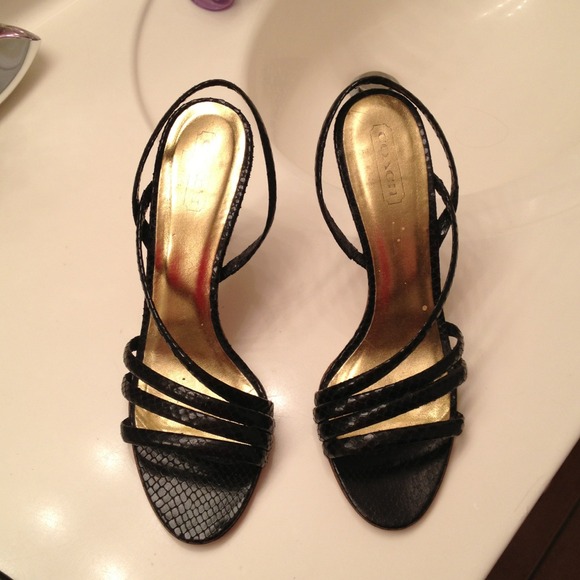 Original Coach Sandals in  good condition.