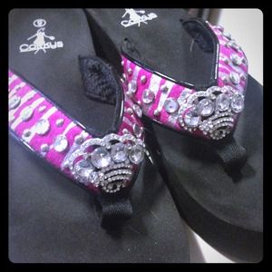 Size 9 Corky flip flops- worn once.