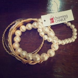 SOLD-Charming Charlie Stacked Bracelets-SOLD