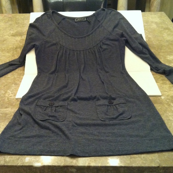 NEW LOW PRICE! Guess gray sweater dress