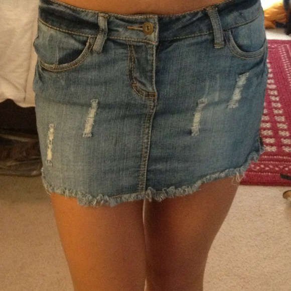 American Eagle Jean Skirt