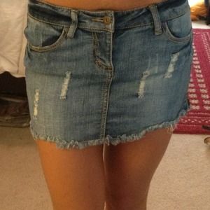 American Eagle Jean Skirt