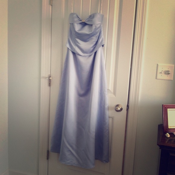 Alfred Angelo formal strapless gown