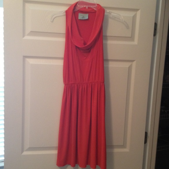 Judith March orange dress