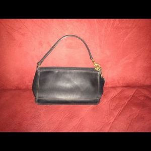 Black Genuine Coach clutch or handbag