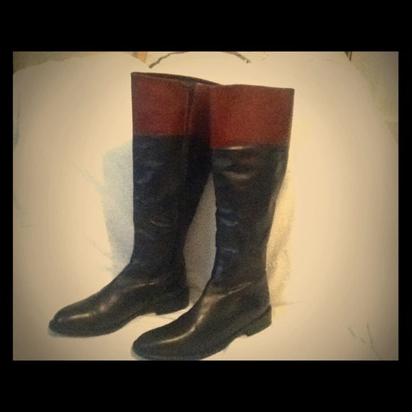 SOLD!!!!Davos Gomma Leather Riding Boots