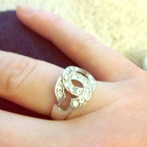 Imitation Chanel Ring - Silver