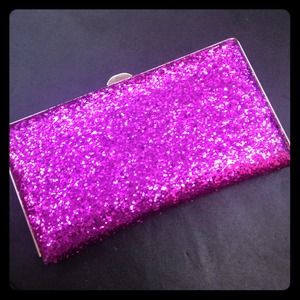 Pink shinny wallet