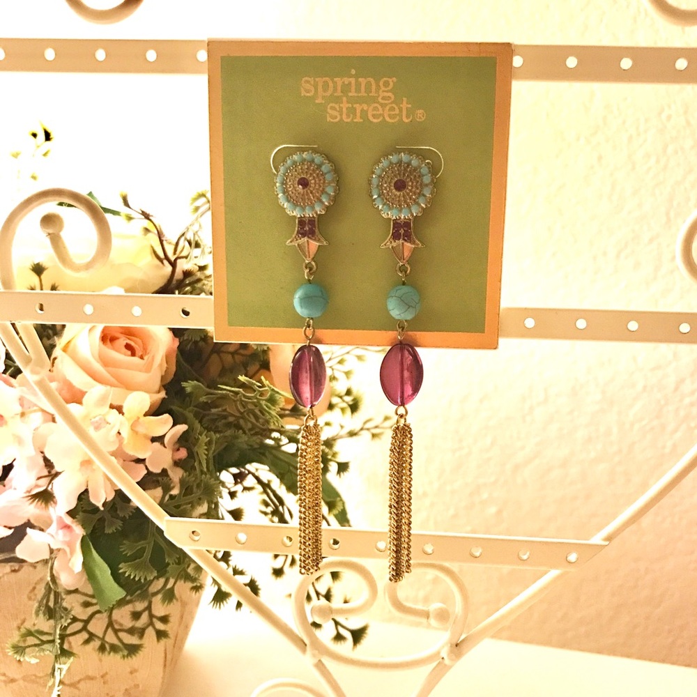 💐Spring Street "Seven Wonders" Tassel Earrings💐