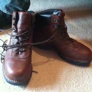 Steel toe danner goretex boots men's