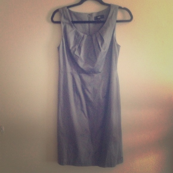 ⚡FLASH SALE⚡Zip back gray dress