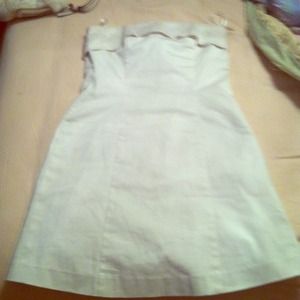 Bundle white dress and purple gown