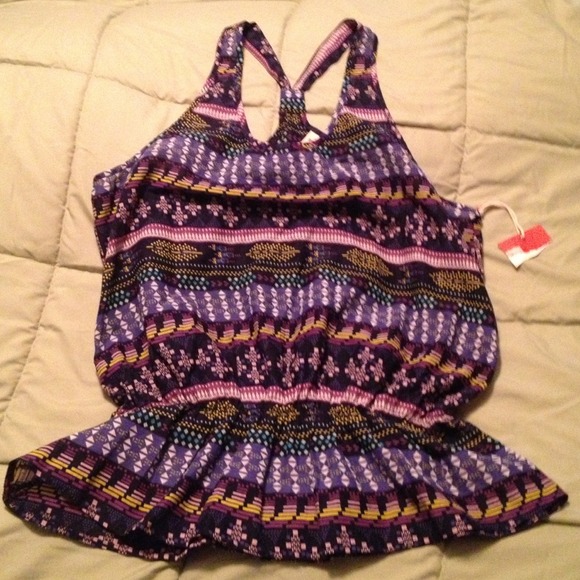 💥TRADED💥Aztec print summer top