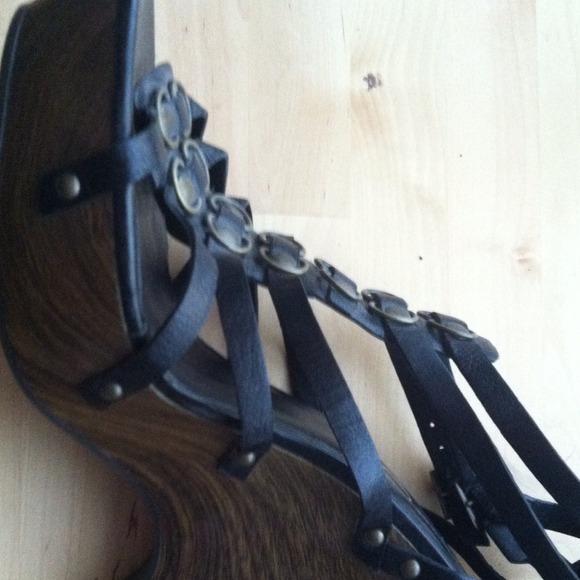 Reserved! Jessica Simpson wedge sandals size 9.5