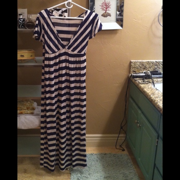 Striped Maxi Dress