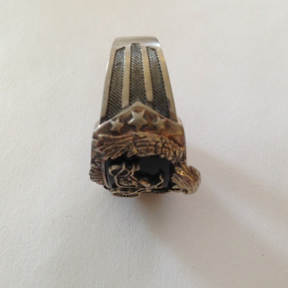 Harley Davidson Sterling Silver Ring - Picture 3 of 3