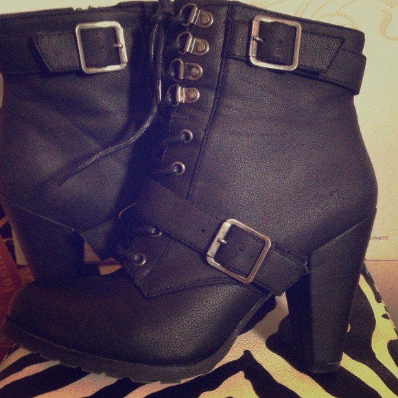 Black booties