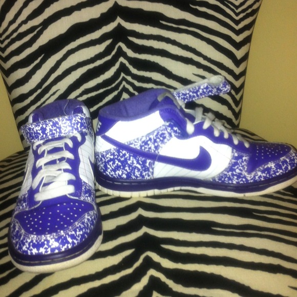 Nike "notebook" purple sneakers youth 4.5