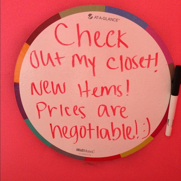 Check out my closet!