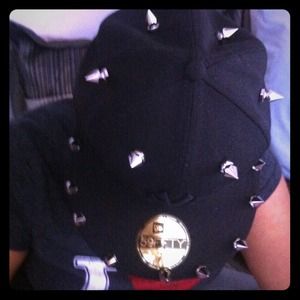 Fitted black baseball hat. Brand new never used.