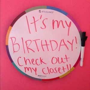 Check out my closet!