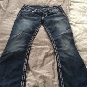 Size 30/ 33 Women's Silver Jeans