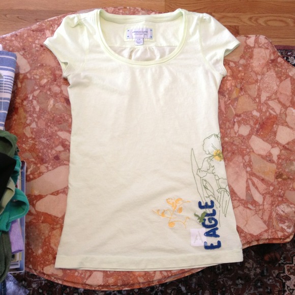 ❌Sold❌ Mint green American Eagle T-shirt