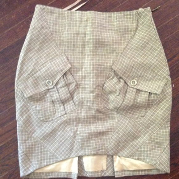 L.a.m.b. Houndstooth SKIRT