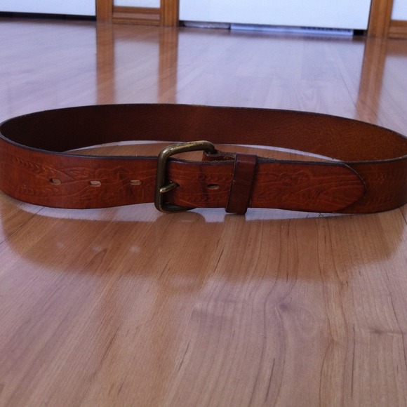 Tan colored belt