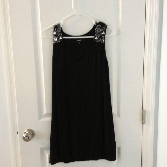 REDUCED! Sleeveless Black Dress from Express