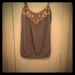 Strappy top with front detail