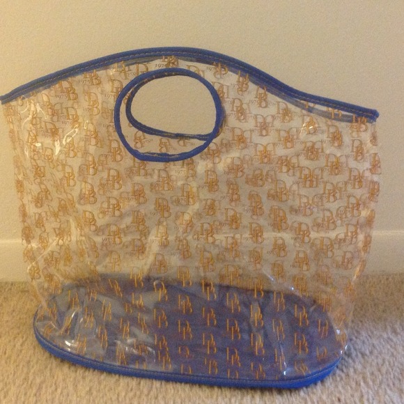 Clear Dooney tote