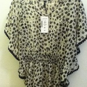 New Love culture poncho top!