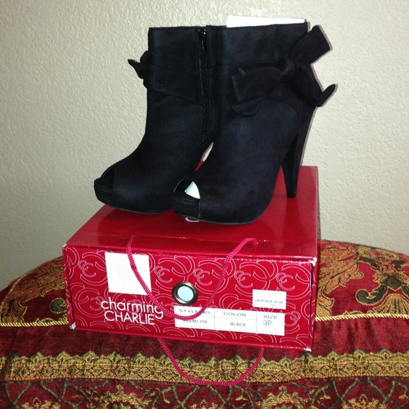 RESERVED Charming Charlie's booties