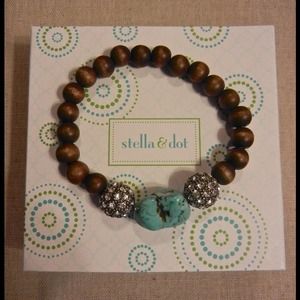 Stella & Dot Wishing Nugget Bracelet