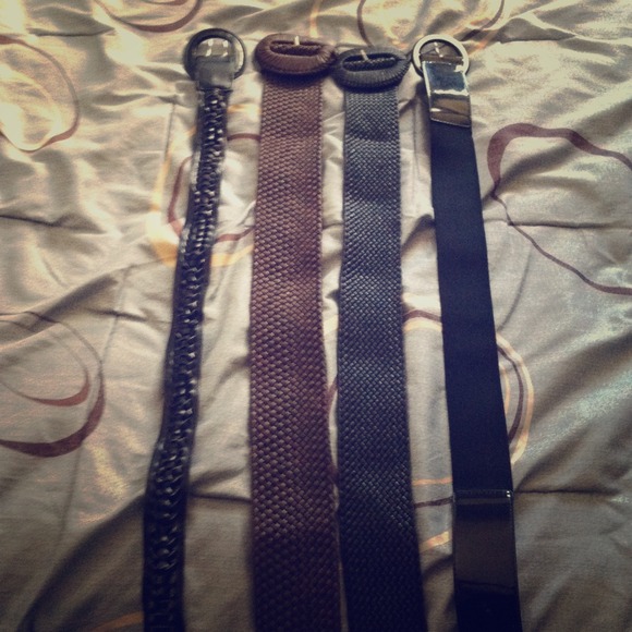 💢Sold💢Four Belts(Black and Brown)
